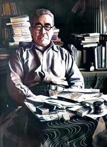 辰野隆 [土門拳, 1951年, 風貌より]のサムネイル画像