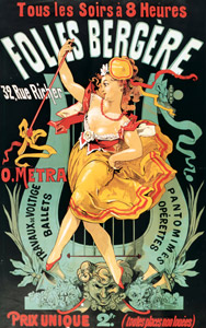 O. Metra. Travaux de voltige, ballets, pantomimes, opérettes [Jules Chéret, 1875, from Jules Chéret Exhibition Catalogue] Thumbnail Images