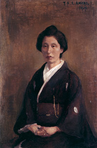 Portrait of Tani Chika [Shigeru Aoki, 1907, from AOKI Shigeru: Myth, Sea and Love] Thumbnail Images