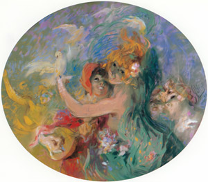 鳩 [ジュール・シェレ, 1921年, ジュール・シェレ展より]のサムネイル画像