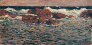 Seascape (Mera) [Shigeru Aoki, 1904, from AOKI Shigeru: Myth, Sea and Love] Thumbnail Images