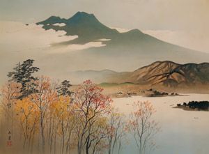 Mount Myōkō [Kawai Gyokudō, c.1938, from Kawai Gyokudo: in commemoration of the 50th anniversary of his passing] Thumbnail Images