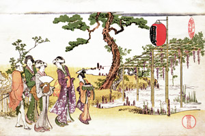 A Shinto Icon Exhibition Ceremony at Kameido [Katsushika Hokusai, 1801-1804, from Musees Royaux d’Art Et d’Histoire, Brussels] Thumbnail Images