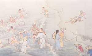 Refreshing Breeze and Cool Wave (Part 4) [Kawai Gyokudō, from Kawai Gyokudo: in commemoration of the 50th anniversary of his passing] Thumbnail Images