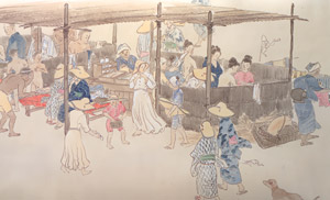 Refreshing Breeze and Cool Wave (Part 3) [Kawai Gyokudō, 1901, from Kawai Gyokudo: in commemoration of the 50th anniversary of his passing] Thumbnail Images