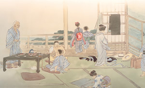Refreshing Breeze and Cool Wave (Part 1) [Kawai Gyokudō, 1901, from Kawai Gyokudo: in commemoration of the 50th anniversary of his passing] Thumbnail Images