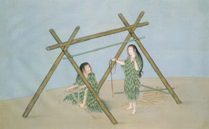 Izanami and Izanagi [Kawahara Keiga,  from Catalogue of the Exhibition of Keiga Kawahara] Thumbnail Images
