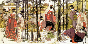 The Fifth Mouth, from the Twelve Months Joint Work by Toyokuni and Toyohito series [Utagawa Toyokuni, 1801, from Musees Royaux d’Art Et d’Histoire, Brussels] Thumbnail Images