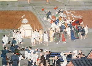 Funeral procession [Kawahara Keiga,  from Catalogue of the Exhibition of Keiga Kawahara] Thumbnail Images