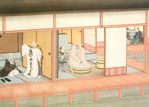 Purifying a dead body [Kawahara Keiga,  from Catalogue of the Exhibition of Keiga Kawahara] Thumbnail Images
