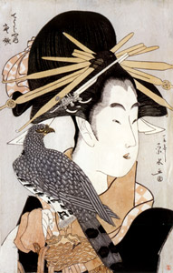 The Courtesan Karauta of Chōji-ya [Ichirakutei Eisui, 1798-1801, from Musees Royaux d’Art Et d’Histoire, Brussels] Thumbnail Images