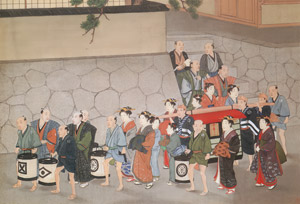 Procession of the bride [Kawahara Keiga,  from Catalogue of the Exhibition of Keiga Kawahara] Thumbnail Images