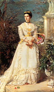 ハントリー侯爵夫人 [ジョン・エヴァレット・ミレー, 1870年, ジョン・エヴァレット・ミレイ展（2008）より]のサムネイル画像