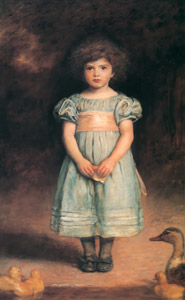 あひるの子 [ジョン・エヴァレット・ミレー, 1889年, ジョン・エヴァレット・ミレイ展（2008）より]のサムネイル画像