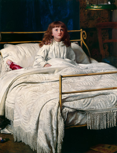 Waking [John Everett Millais, from John Everett Millais Exhibition Catalogue]