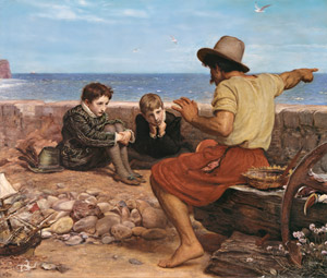 ローリーの少年時代 [ジョン・エヴァレット・ミレー, 1869-1870年, ジョン・エヴァレット・ミレイ展（2008）より]のサムネイル画像