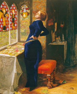 マリアナ [ジョン・エヴァレット・ミレー, 1850-1851年, ジョン・エヴァレット・ミレイ展（2008）より]のサムネイル画像