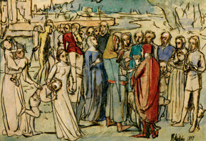 民を数える男爵 [ジョン・エヴァレット・ミレー, 1850年, ジョン・エヴァレット・ミレイ展（2008）より]のサムネイル画像