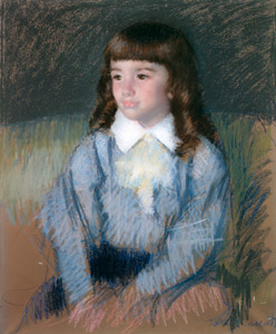 青い服を着た少年（No.2） [メアリー・カサット, 1906年, メアリー・カサット展より]のサムネイル画像