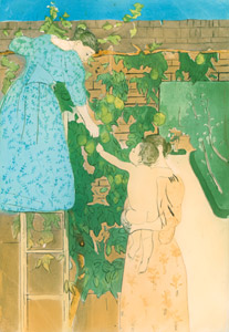 果実の収穫 [メアリー・カサット, 1893年, メアリー・カサット展より]のサムネイル画像