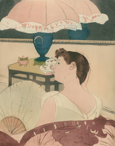 ランプ [メアリー・カサット, 1890-1891年, メアリー・カサット展より]のサムネイル画像