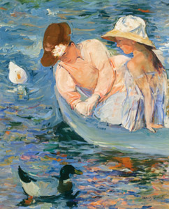 夏の日 [メアリー・カサット, 1894年, メアリー・カサット展より]のサムネイル画像