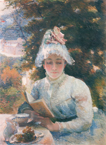 Afternoon Tea [Marie Bracquemond, 1880, from Mary Cassatt Retrospective] Thumbnail Images