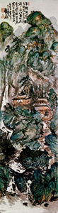 溪居清適図 [富岡鉄斎, 1920年, 現代日本美術全集1 富岡鉄斎より]のサムネイル画像