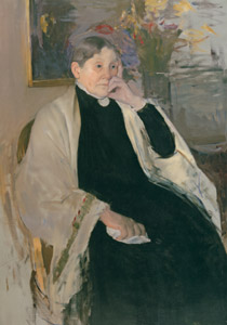 ロバート・S・カサット夫人、画家の母 [メアリー・カサット, 1889年, メアリー・カサット展より]のサムネイル画像