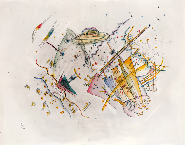 Line-color Composition [Wassily Kandinsky, from KANDINSKY]