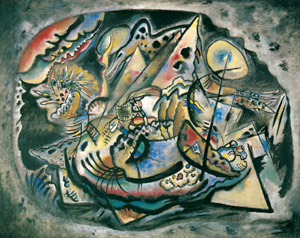Grey Oval [Wassily Kandinsky, 1917, from KANDINSKY] Thumbnail Images