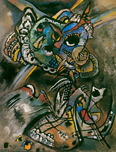 Twilight [Wassily Kandinsky, 1917, from KANDINSKY]