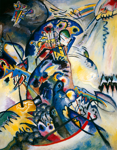 Blue Arch (Ridge) [Wassily Kandinsky, 1917, from KANDINSKY]