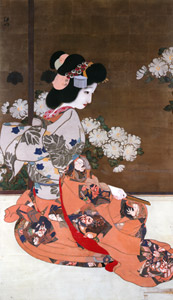 Poster of Kiku-Masamune [Kitano Tsunetomi, 1915, from Kitano Tunetomi Exhibition: 70th anniversary of his death] Thumbnail Images