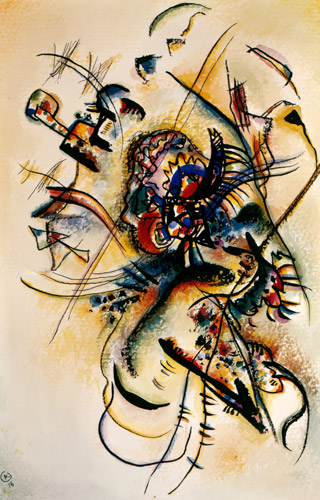 Composition J (To a Voice) [Wassily Kandinsky, 1916, from KANDINSKY]