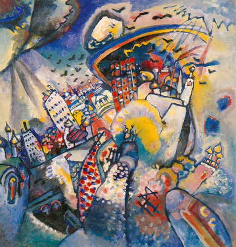 Moscow I [Wassily Kandinsky, 1916, from KANDINSKY]