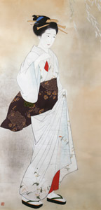 幾松 [北野恒富, 1941年, 没後70年 北野恒富展より]のサムネイル画像