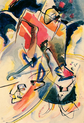 Composition — Female Figure [Wassily Kandinsky, 1915, from KANDINSKY]