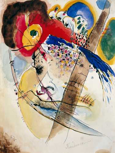 Exotic Birds [Wassily Kandinsky, 1915, from KANDINSKY]