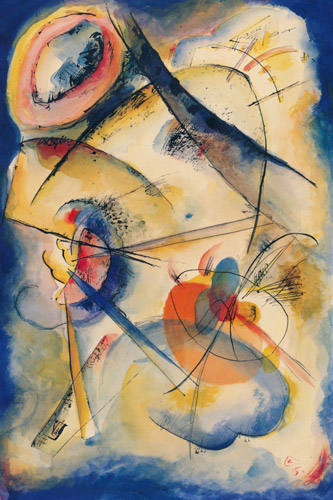Composition Z [Wassily Kandinsky, 1915, from KANDINSKY]