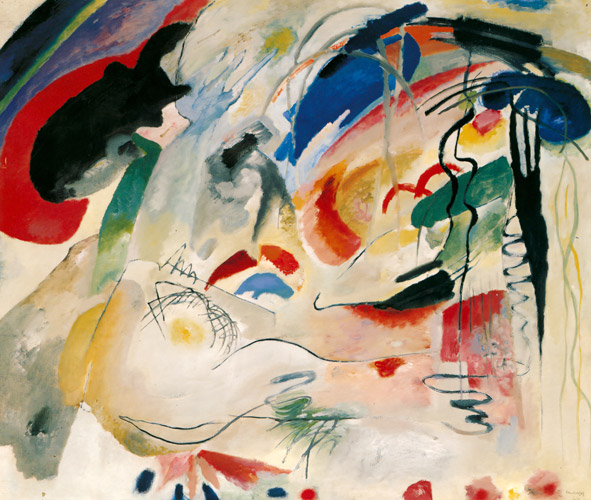 Improvisation 34 (Orient II) [Wassily Kandinsky, 1913, from KANDINSKY]