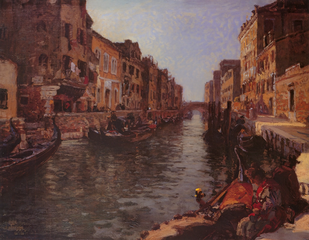 A Canal in Venice