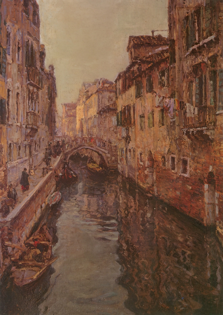 A Canal in Venice