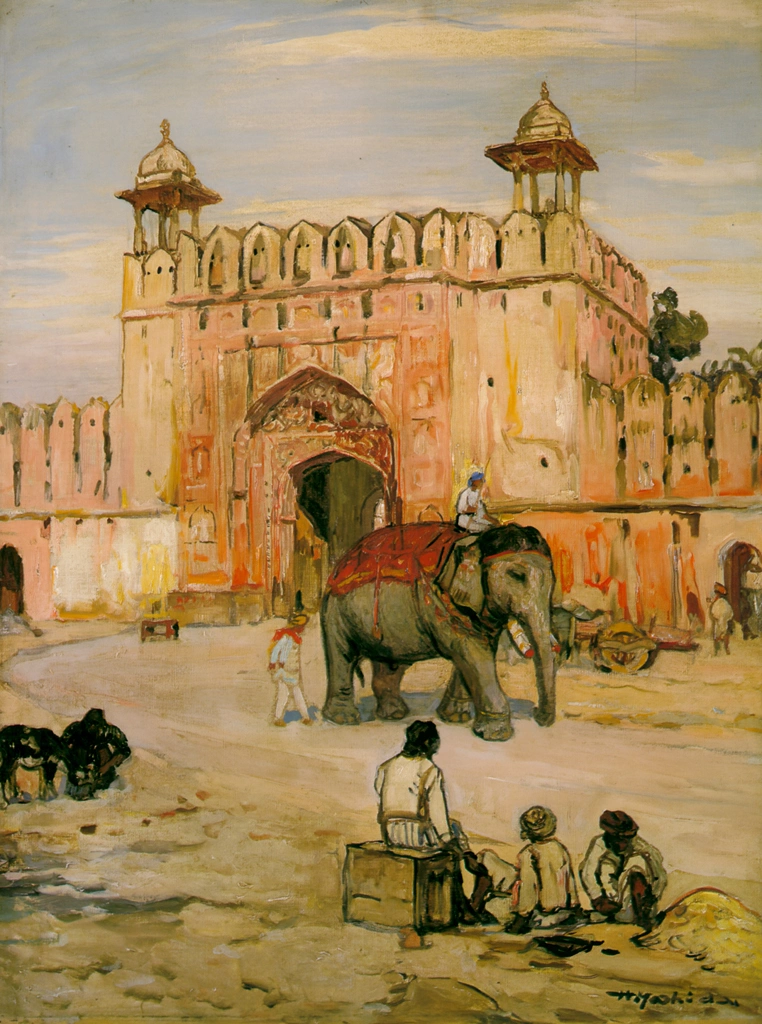 The Ajmer Gate in Jaipur