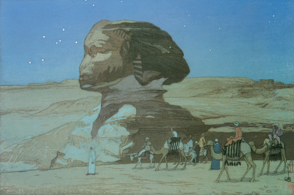 The Sphinx at Night