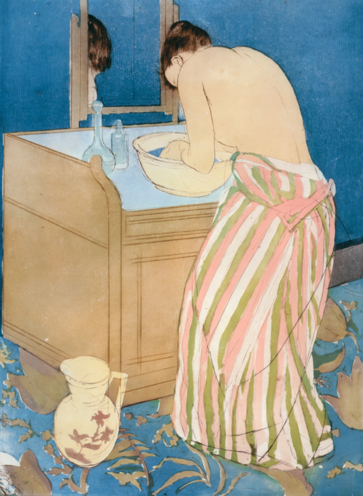 Woman Bathing