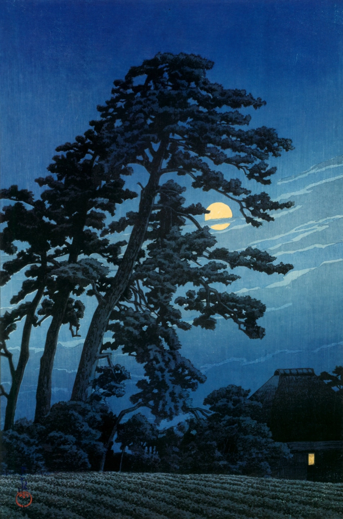 Twenty Views of Tokyo : Moon at Magome