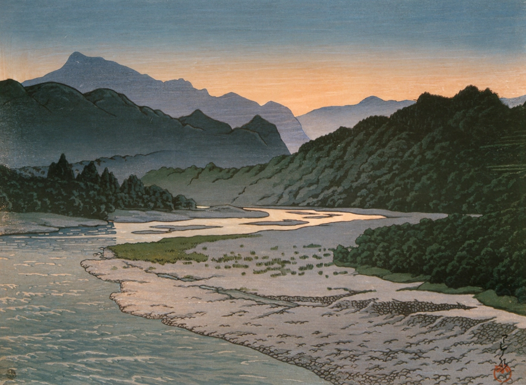 Evening at Minano, Chichibu