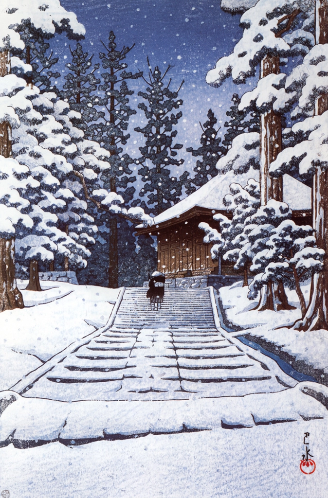 Konjikido in Snow, Hiraizumi