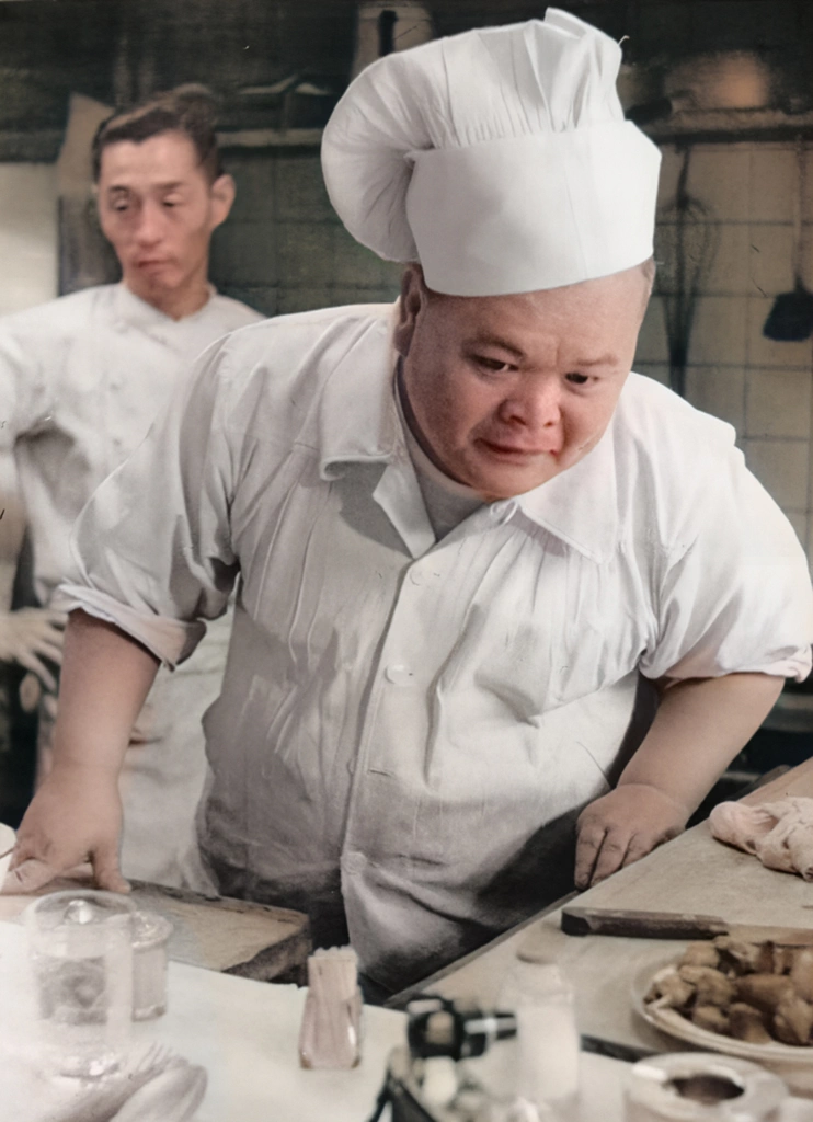 Chef (AI Colorized)